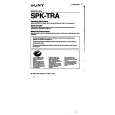 SONY SPKTRA Manual de Usuario