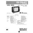 SONY KV2066EC Manual de Servicio