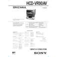 SONY HCDVR90AV Manual de Servicio