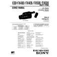 SONY CCDFX430 Manual de Servicio