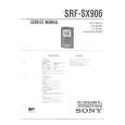 SONY SRFSX906 Manual de Servicio