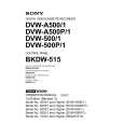 SONY BKDW-505 Manual de Usuario