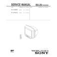 SONY KVJ21MF2J Manual de Servicio