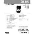SONY SRFM70 Manual de Servicio