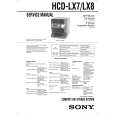 SONY HCDLX7 Manual de Servicio