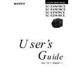 SONY XCES50 Manual de Usuario