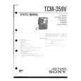 SONY TCM359V Manual de Servicio