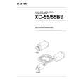 SONY XC-55BB Manual de Servicio