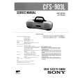 SONY CFS903L Manual de Servicio