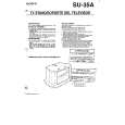 SONY SU35A Manual de Usuario