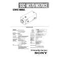 SONY SSCM370CE Manual de Servicio