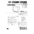 SONY KV2566MW Manual de Servicio