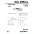 SONY MDSJA555ES Manual de Servicio