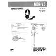 SONY MDRV5 Manual de Servicio