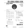 SONY XSL830 Manual de Servicio