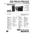 SONY CCD-TRV101 Manual de Usuario