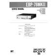 SONY EBP78MKII Manual de Servicio