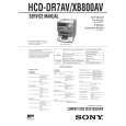 SONY HCDXB800AV Manual de Servicio
