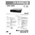 SONY EVA300EC/UB Manual de Servicio