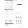 SONY XS-V1621 Manual de Usuario