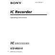 SONY ICD-MS515 Manual de Usuario
