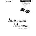 SONY CCBM37 Manual de Usuario