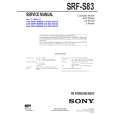SONY SRFS83 Manual de Servicio