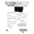SONY HST750W Manual de Servicio