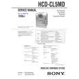 SONY HCDCL5MD Manual de Servicio