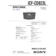 SONY ICFCD823L Manual de Servicio