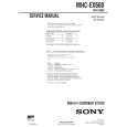 SONY MHCEX660 Manual de Servicio