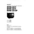 SONY BVM-3011 Manual de Usuario