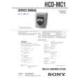 SONY HCDMC1 Manual de Servicio