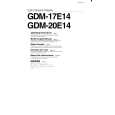 SONY GDM-20E14 Manual de Usuario