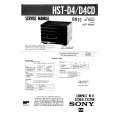 SONY HSTD4/CD Manual de Servicio