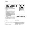 SONY TC7884 Manual de Usuario