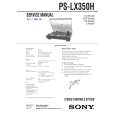 SONY PSLX350H Manual de Servicio