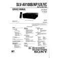 SONY SLVAV100B/NP/UX/VC Manual de Servicio
