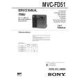 SONY MVCFD51 Manual de Servicio
