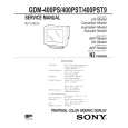 SONY GDM400PS 1 Manual de Servicio