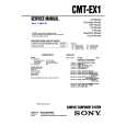 SONY CMT-EX1 Manual de Usuario