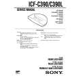 SONY ICFC390/L Manual de Servicio