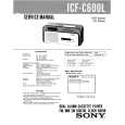 SONY ICFC600L Manual de Servicio