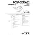 SONY PCGACDRW52 Manual de Servicio
