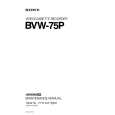SONY BVW75P V2 Manual de Servicio