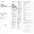 SONY ICF-CD823 Manual de Usuario