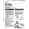 SONY SS-CN64 Manual de Usuario