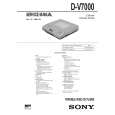 SONY DV7000 Manual de Servicio