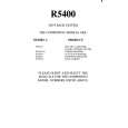 SONY R5400 Manual de Usuario