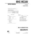 SONY MHCMC3AV Manual de Servicio